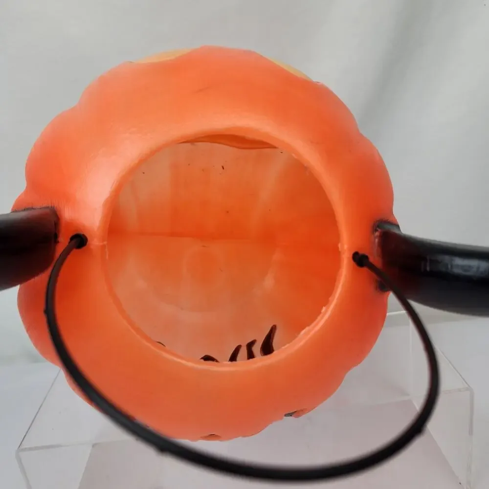 VTG General Foam Plastics Mickey Mouse Halloween Trick or Treat Pumpkin Pail